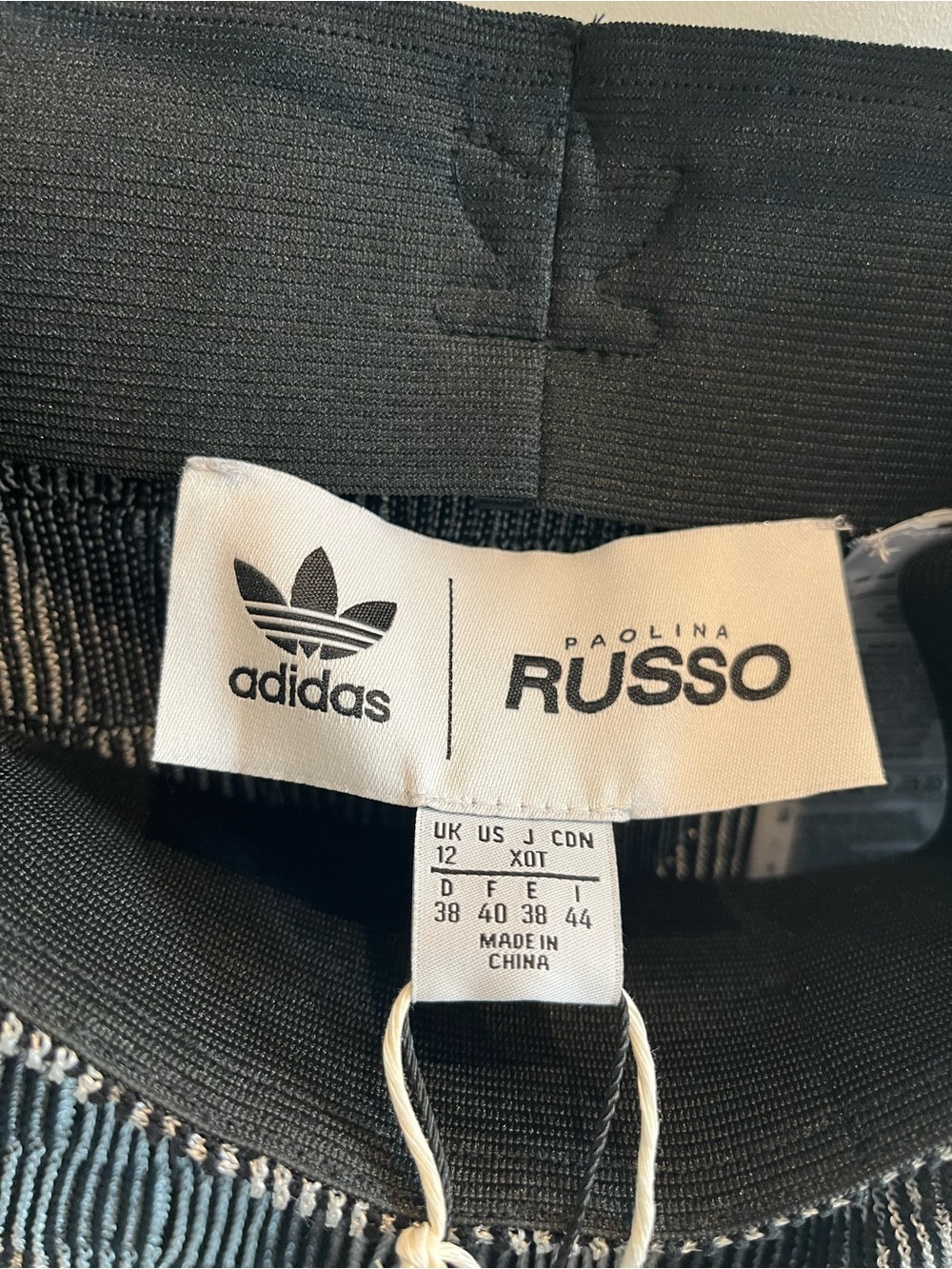 NWT Rare Adidas Women's Originals PAOLINA RUSSO REFLECTIVE LEGGINGS- UK Size 12 - Picture 4 of 10